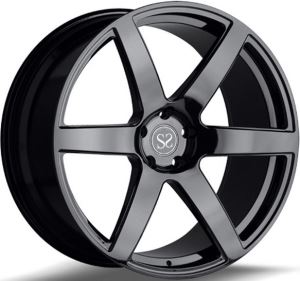 Matt fekete kovácsolt magnézium kerék