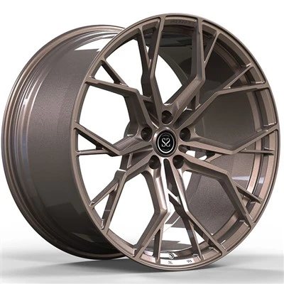 20x9.5 ET17 és 20x11 ET35 PCD 5x120 CB 72.6 fényes bronz kovácsolt 1-PC-felnik M4 F82-hez