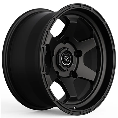 7,5Jx17 ET5 szatén fekete egyedi 1-PC kovácsolt kerekek Cadillac Fleetwood D-testhez