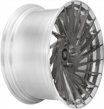 SSEH1027 21 hüvelykes egyedi bronz kefe 2-PC-s felnik Lamborghini Gallardo kovácsolt ötvözött felnikhez