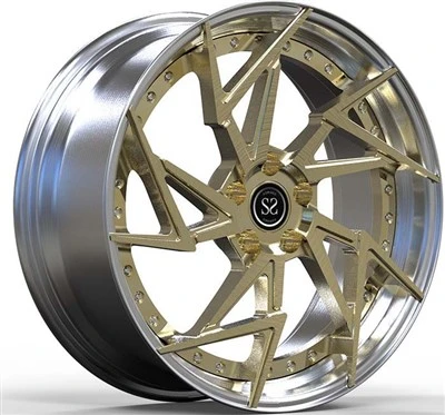 SUBARU FORESTER SK FACELIF 19X8 5X114.3 egyedi 2-P kovácsolt alumíniumötvözet felnik polírozott ajak